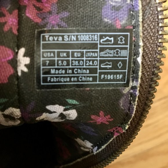 Olive green Teva boots, NWOT - Picture 4 of 8
